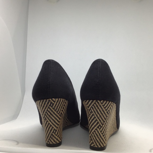 What’s What by Aerosoles Art Deco Wedge Pumps 7.5 - Picture 5 of 8